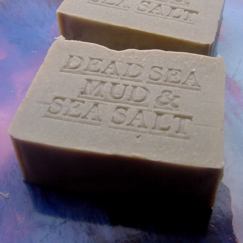   Natural Dead Sea Mud Soap With Dead Sea Salt (Unscented) Soap