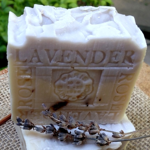 Lavender Rose Soap - (Natural lavender . Rose Soap)
