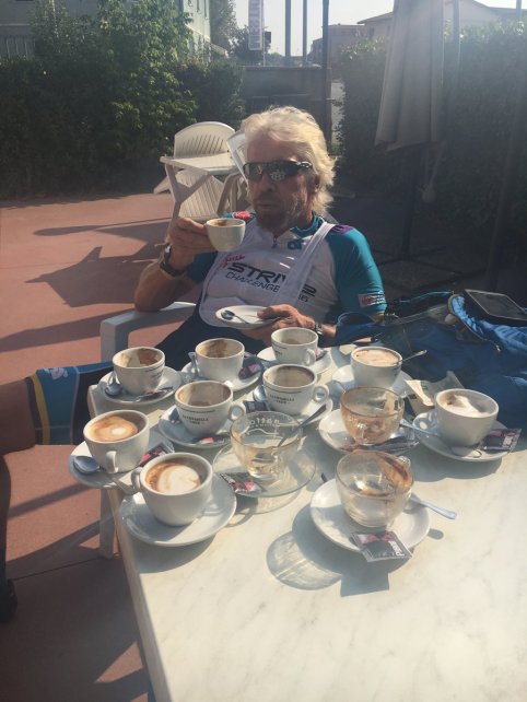 Twitt Meme of Richard Branson Loving Coffee is awesome