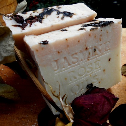 Jasmine Rose Oil Natural Soap