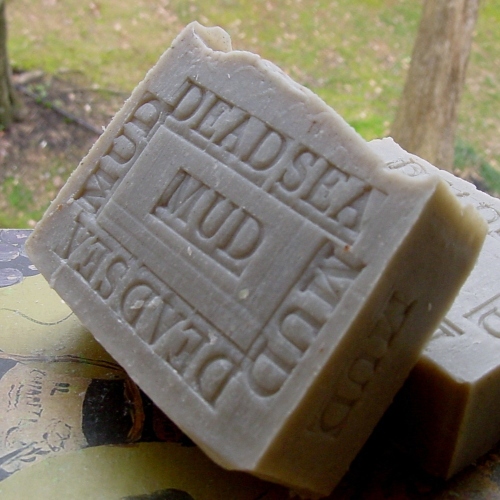 Dead Sea Mud Soap Israel with Shea Butter Artisan 7 oz (Face and Body Bar) Licorice Scented All Handmade !