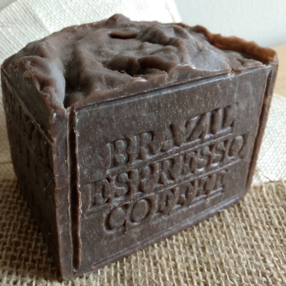 Brazilian Espresso and Coffee Scrub Soap  - at Google Shop - Yahoo- Bing - Amazon ETsy 
